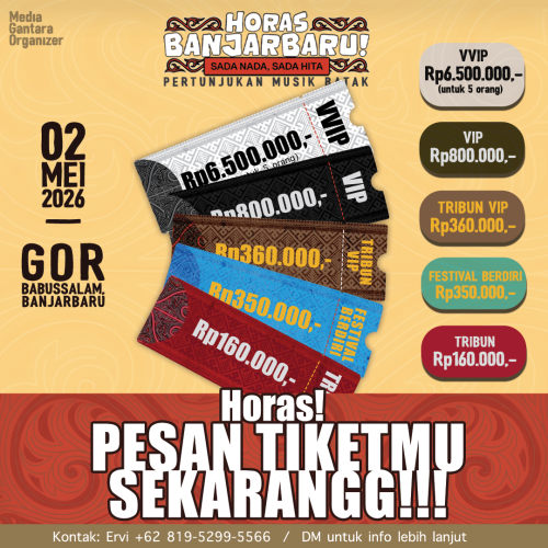 Tiket Horas Banjarbaru!